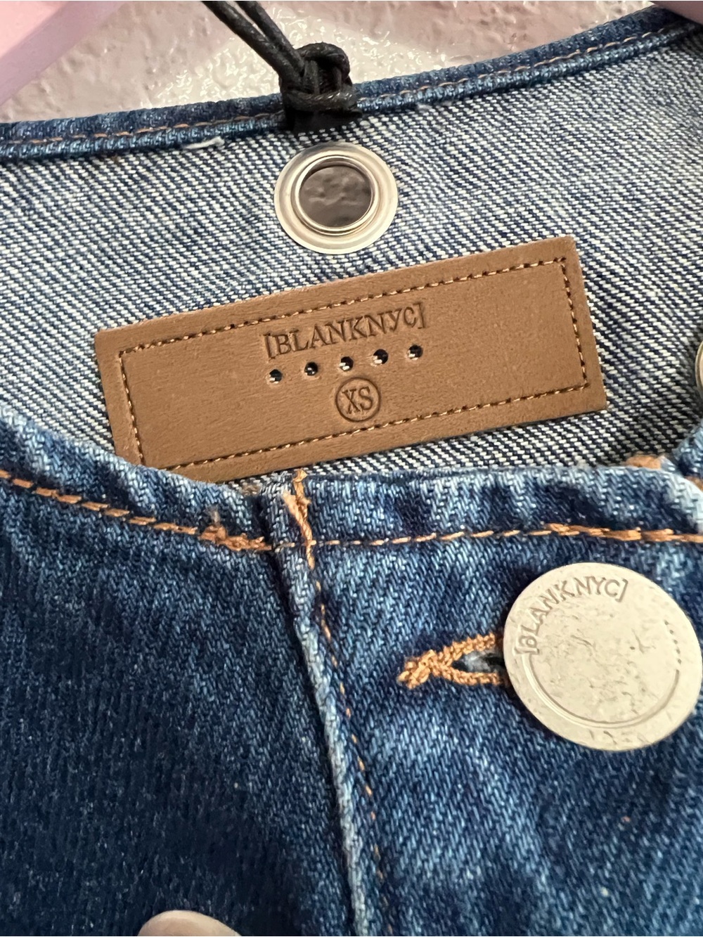 NWT Free People Blank NYC Silver Dreams Jacket - Picture 8 of 12